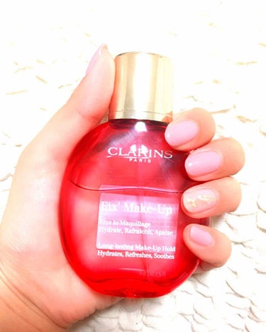 フィックス メイクアップ/CLARINS/ミスト状化粧水を使ったクチコミ（1枚目）