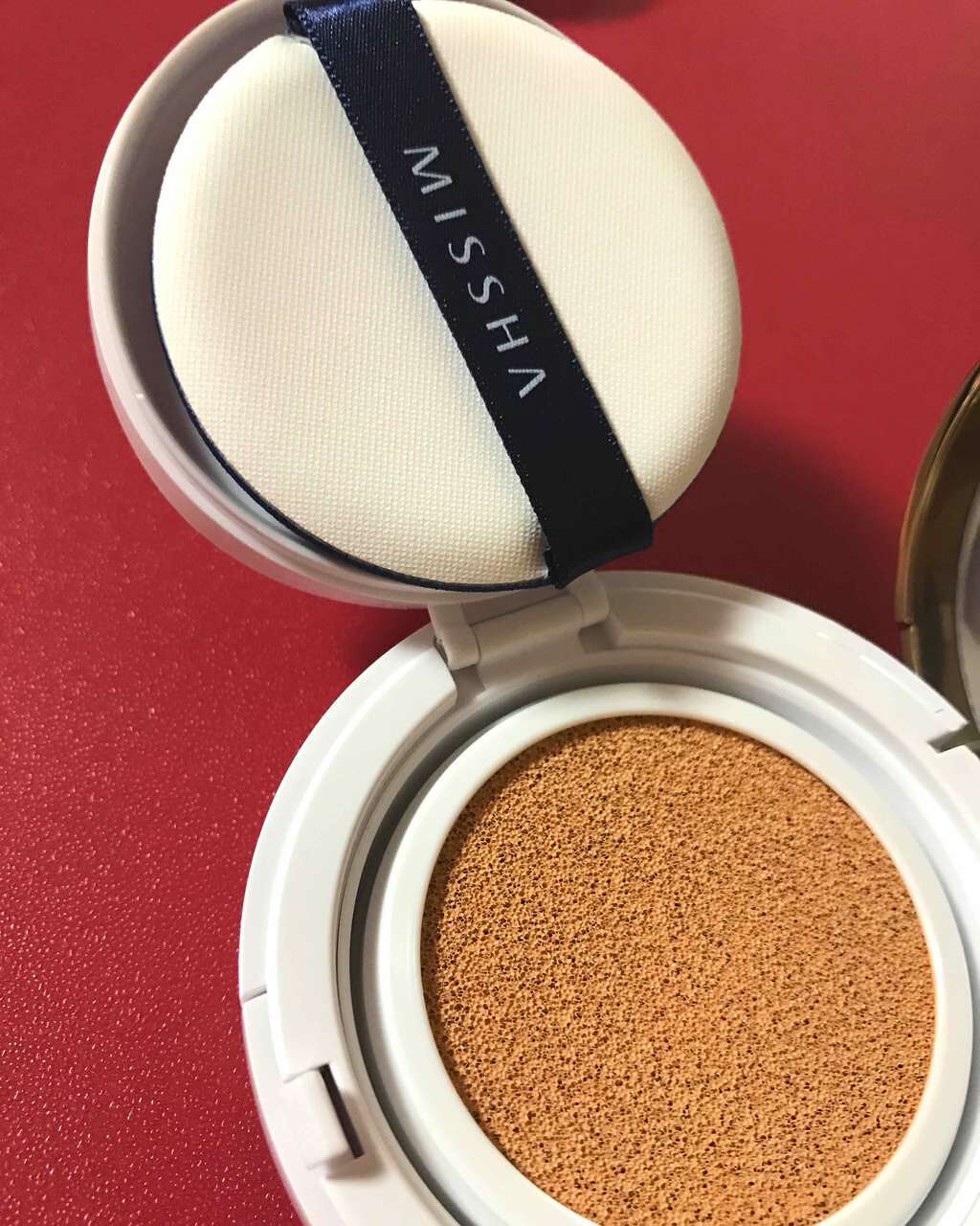 M クッション ファンデーション(モイスチャー)/MISSHA/クッションファンデーションを使ったクチコミ(3枚目)