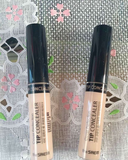 カバーパーフェクション チップコンシーラー/the SAEM/リキッドコンシーラーを使ったクチコミ(1枚目)