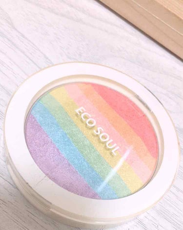 Eco Soul Rainbow Blusher/the SAEM/パウダーチークを使ったクチコミ（1枚目）