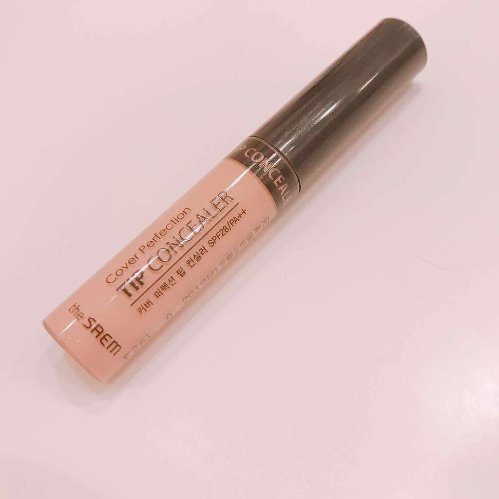 カバーパーフェクション チップコンシーラー/the SAEM/リキッドコンシーラーを使ったクチコミ(1枚目)