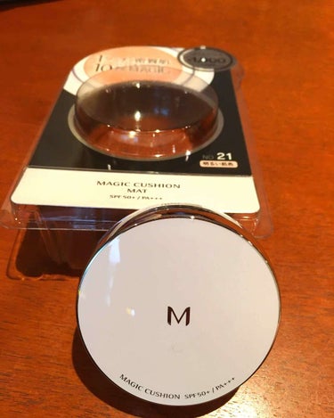 M クッションファンデーション(マット)/MISSHA/クッションファンデーションを使ったクチコミ（1枚目）