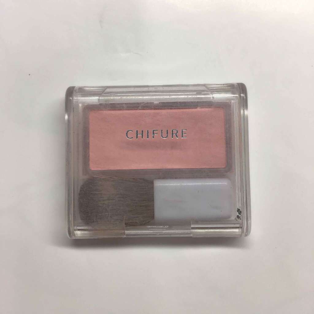 チーク カラー(ブラシ付)/ちふれ/パウダーチークを使ったクチコミ(1枚目)