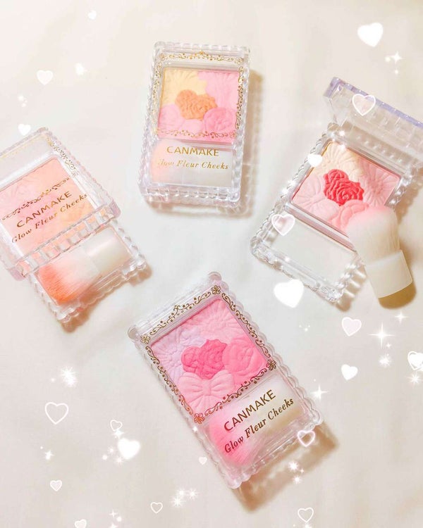 グロウフルールチークス/キャンメイク/パウダーチーク by pink♡♡
