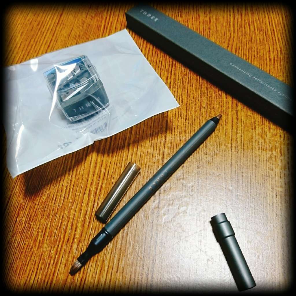 メズモライジング パフォーマンスアイライナーペンシル/THREE/ペンシルアイライナーを使ったクチコミ(1枚目)