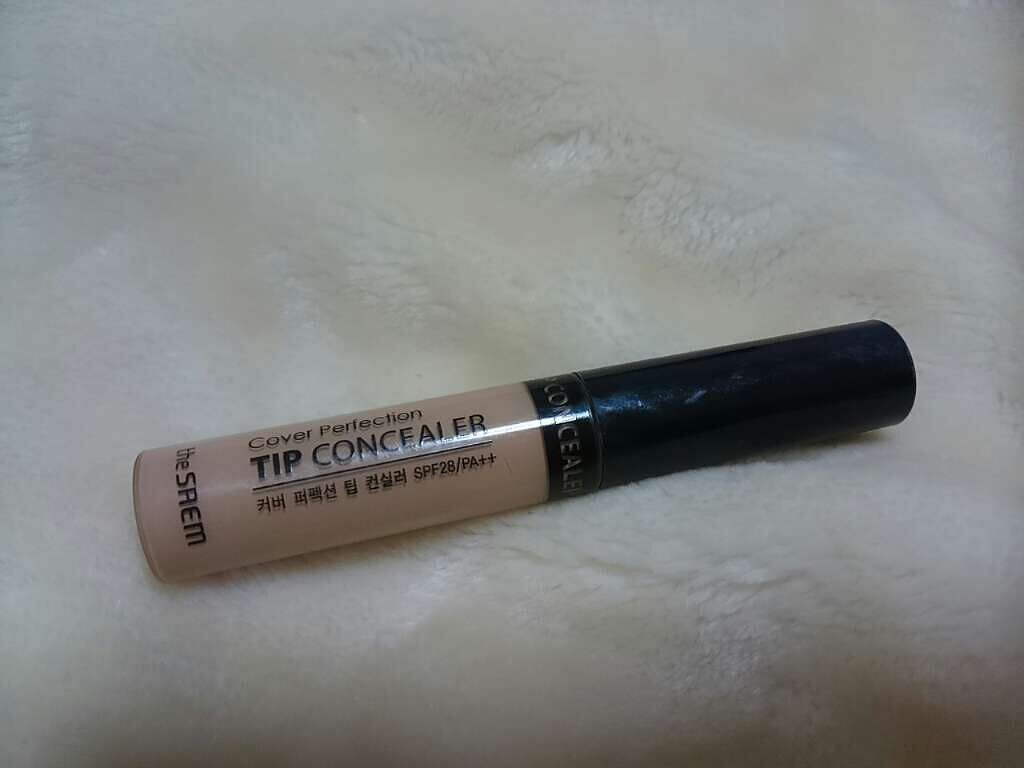カバーパーフェクション チップコンシーラー/the SAEM/リキッドコンシーラーを使ったクチコミ(1枚目)