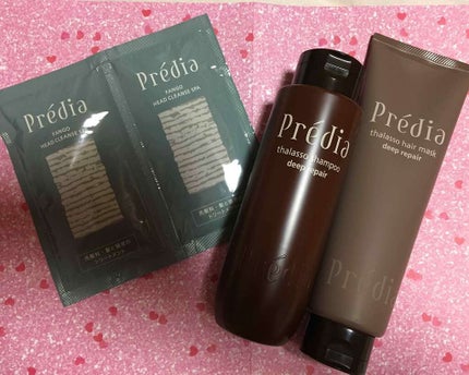 タラソ シャンプー & タラソ ヘアマスク 特別限定セット/Prédia/その他キットセットを使ったクチコミ(1枚目)
