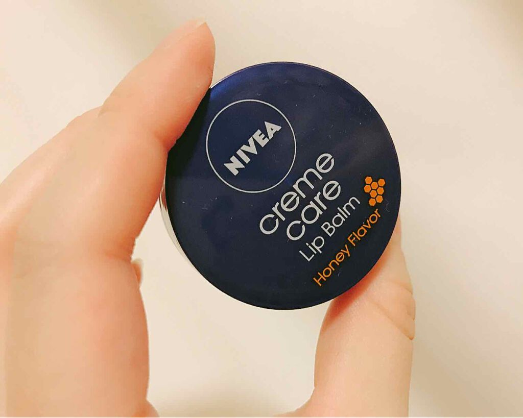 ニベア クリームケア リップバーム はちみつの香り/ニベア/リップケアを使ったクチコミ（1枚目）