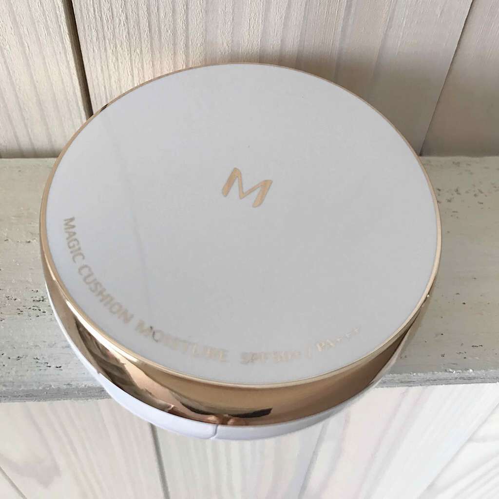 M クッション ファンデーション(モイスチャー)/MISSHA/クッションファンデーションを使ったクチコミ(1枚目)