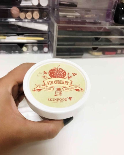 アラフィフっす💋 on LIPS 「☆スキンフードブラックシュガーストロベリーマスクウォッシュオフ..」(1枚目)