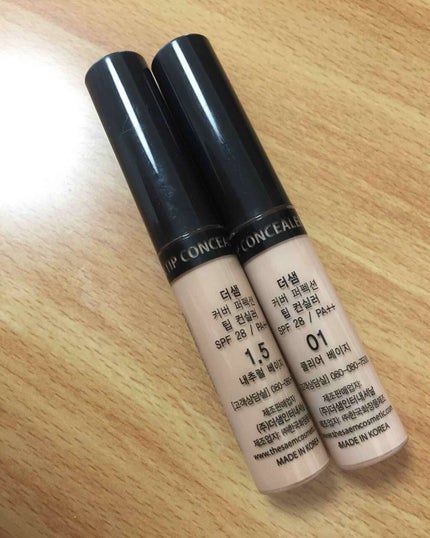 カバーパーフェクション チップコンシーラー/the SAEM/リキッドコンシーラーを使ったクチコミ(2枚目)