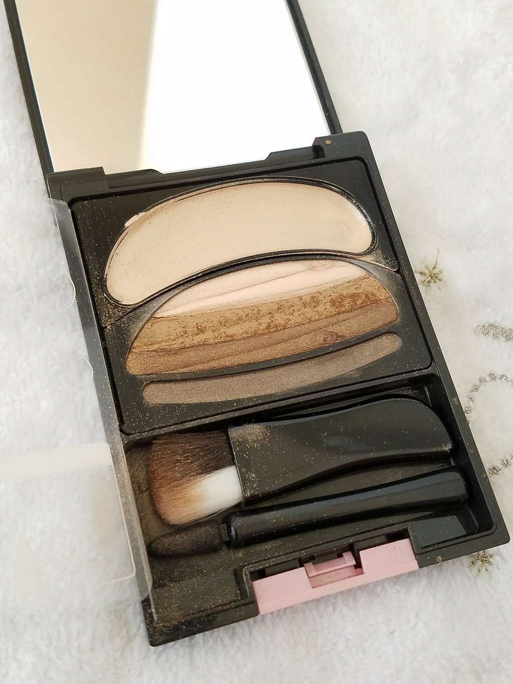 ブラシひと塗りシャドウ/オーブ/アイシャドウパレットを使ったクチコミ(2枚目)