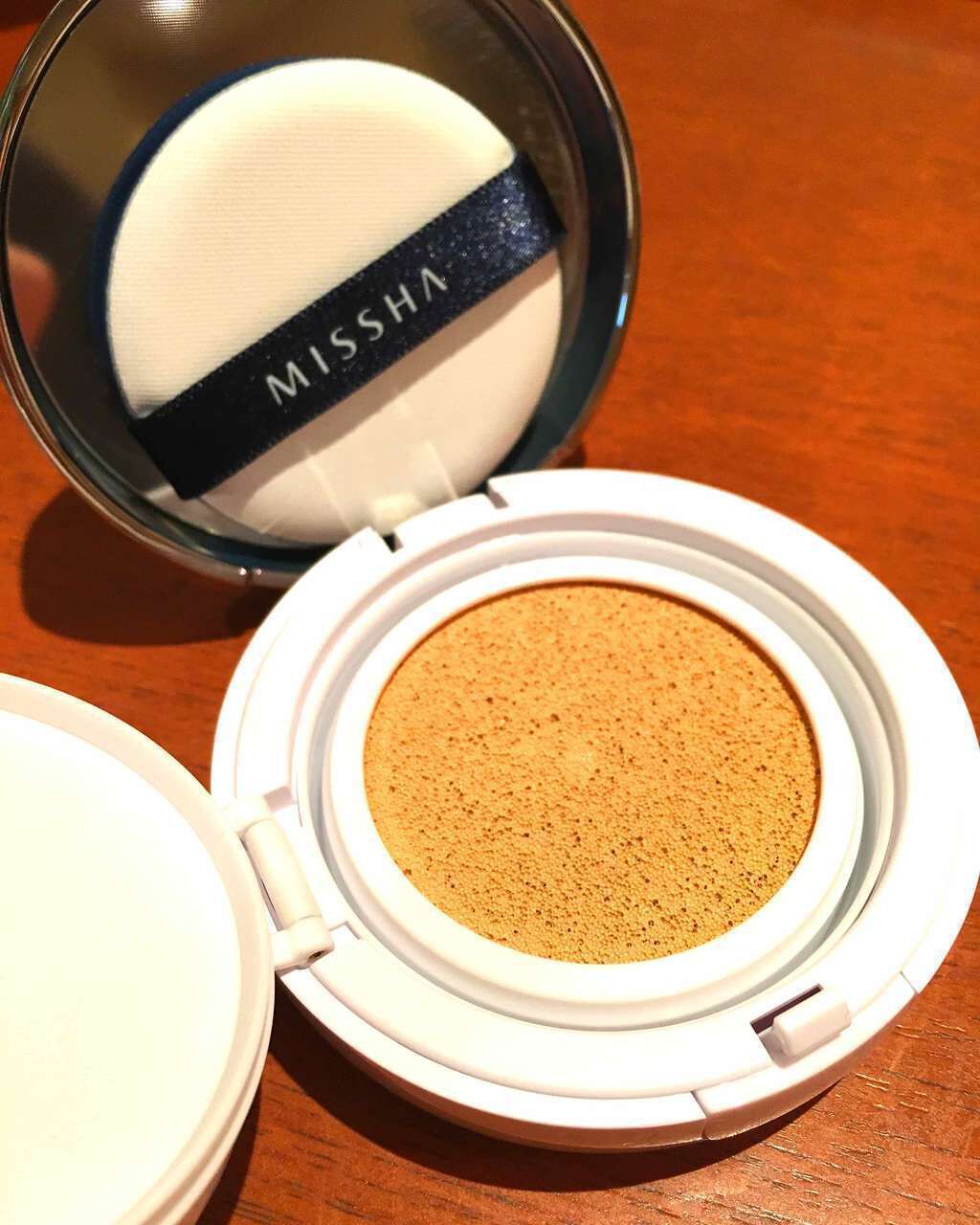 M クッションファンデーション(マット)/MISSHA/クッションファンデーションを使ったクチコミ(2枚目)