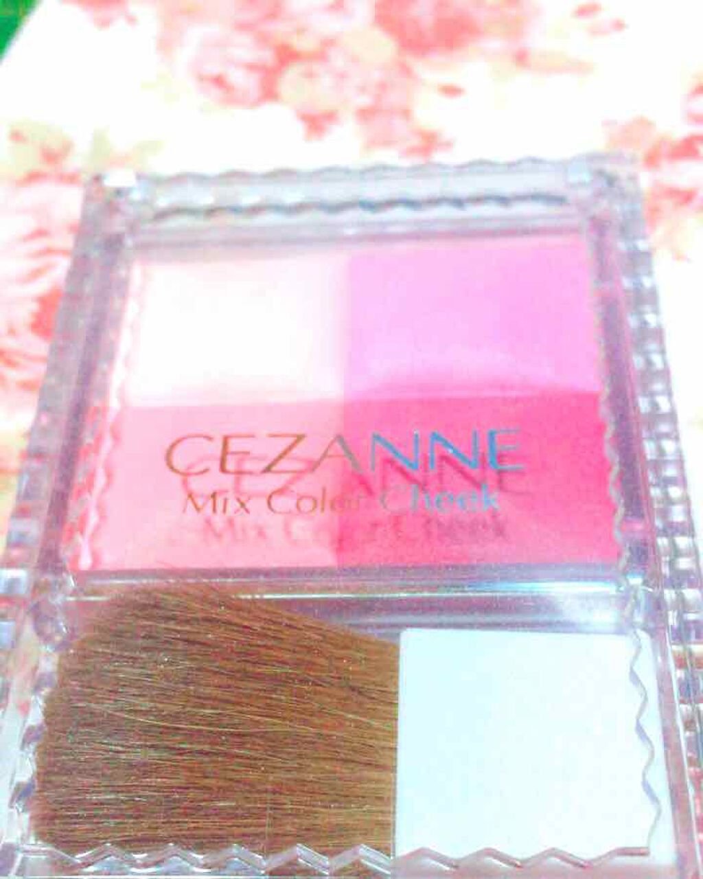 ミックスカラーチーク/CEZANNE/パウダーチークを使ったクチコミ(1枚目)