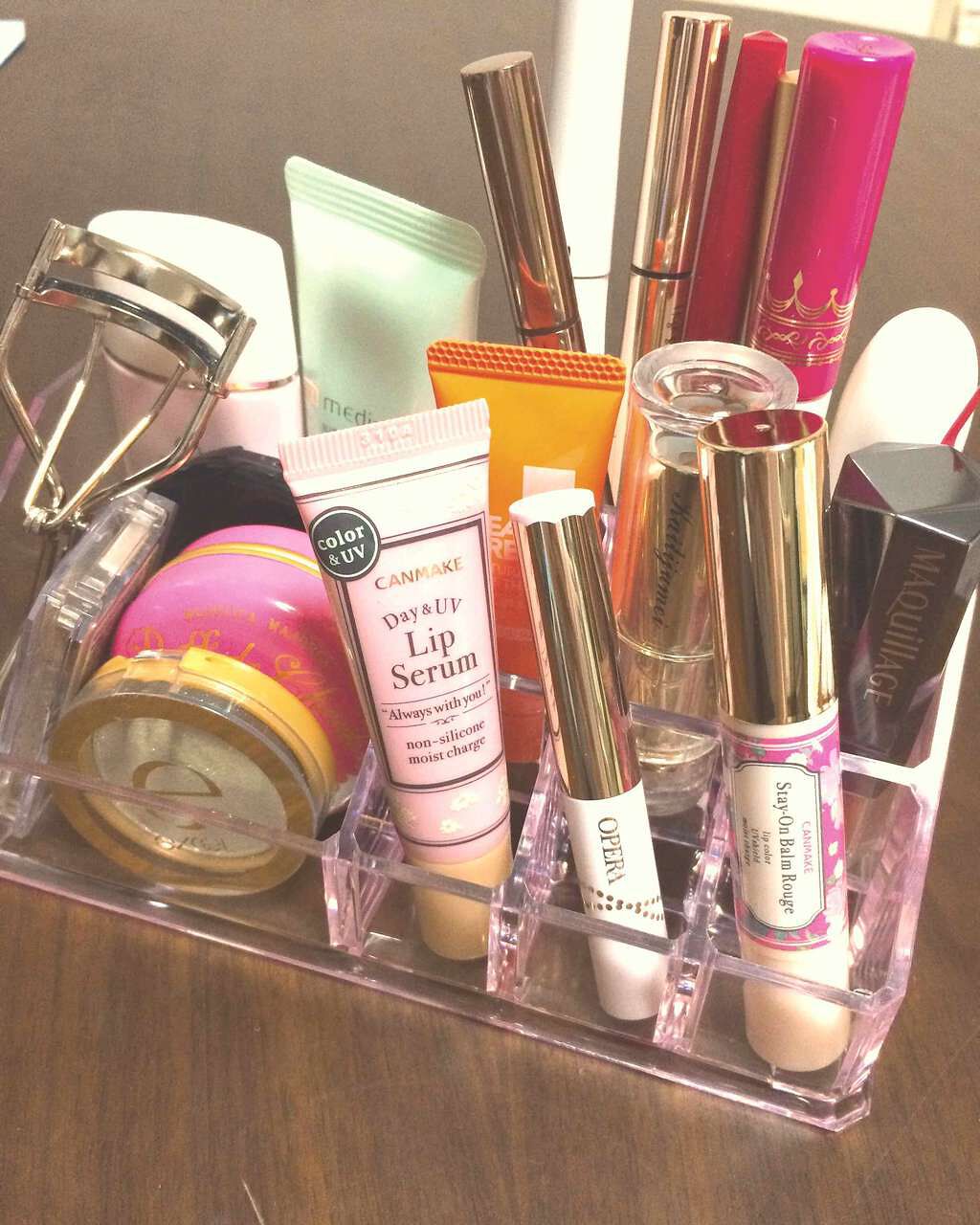 3段式クリアーケース/DAISO/その他化粧小物を使ったクチコミ(1枚目)