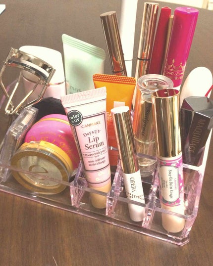 3段式クリアーケース/DAISO/その他化粧小物を使ったクチコミ(1枚目)