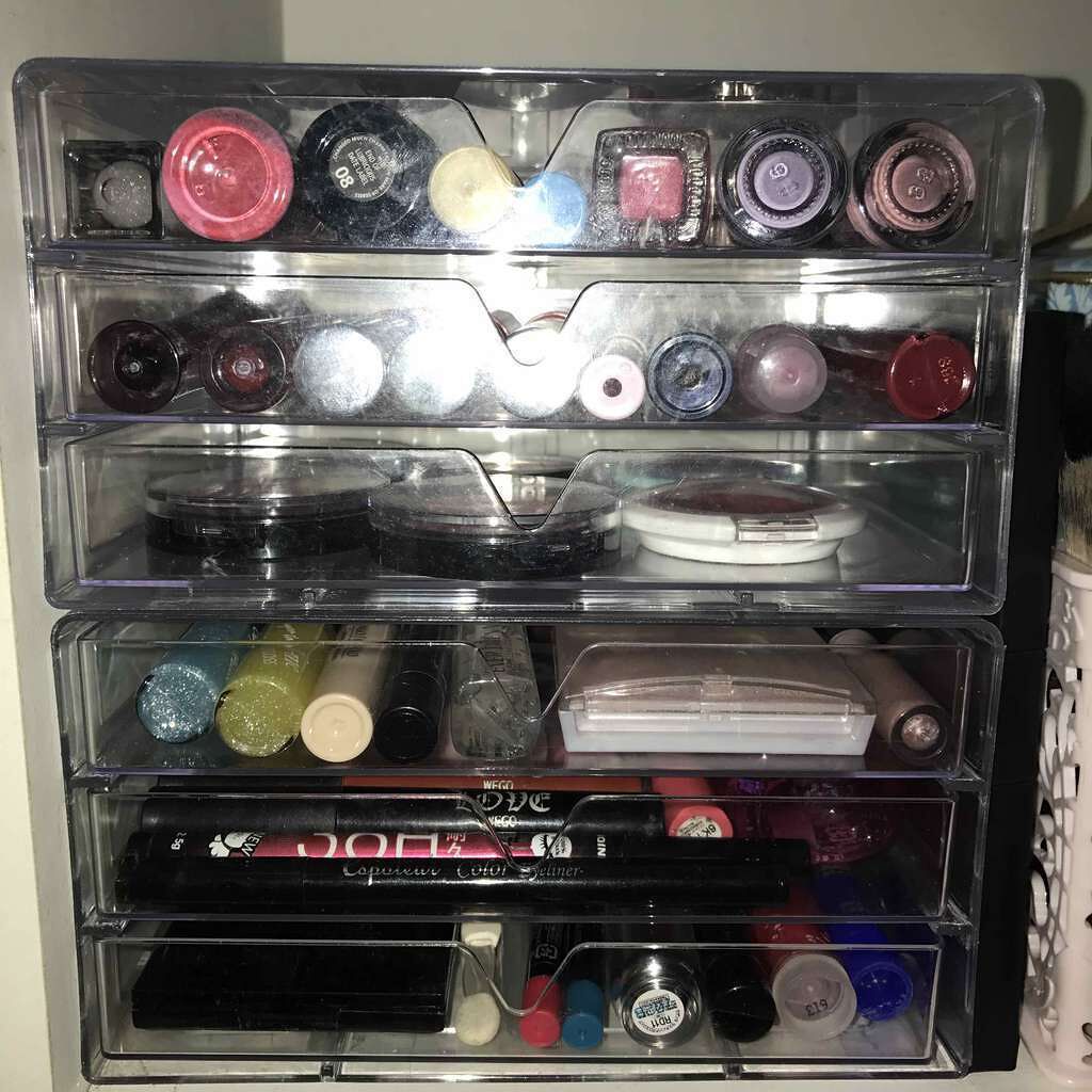 3段式クリアーケース/DAISO/その他化粧小物を使ったクチコミ(2枚目)