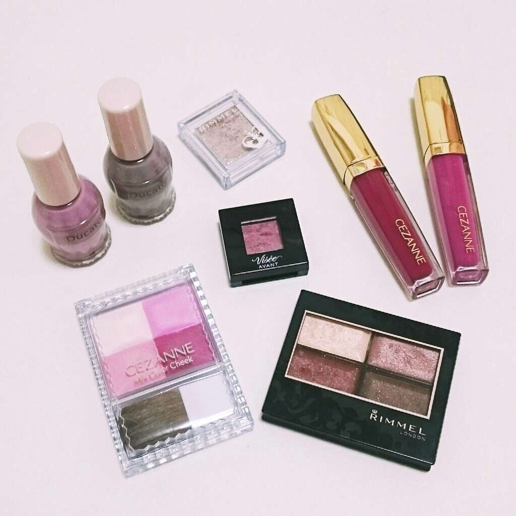 ミックスカラーチーク/CEZANNE/パウダーチークを使ったクチコミ（1枚目）