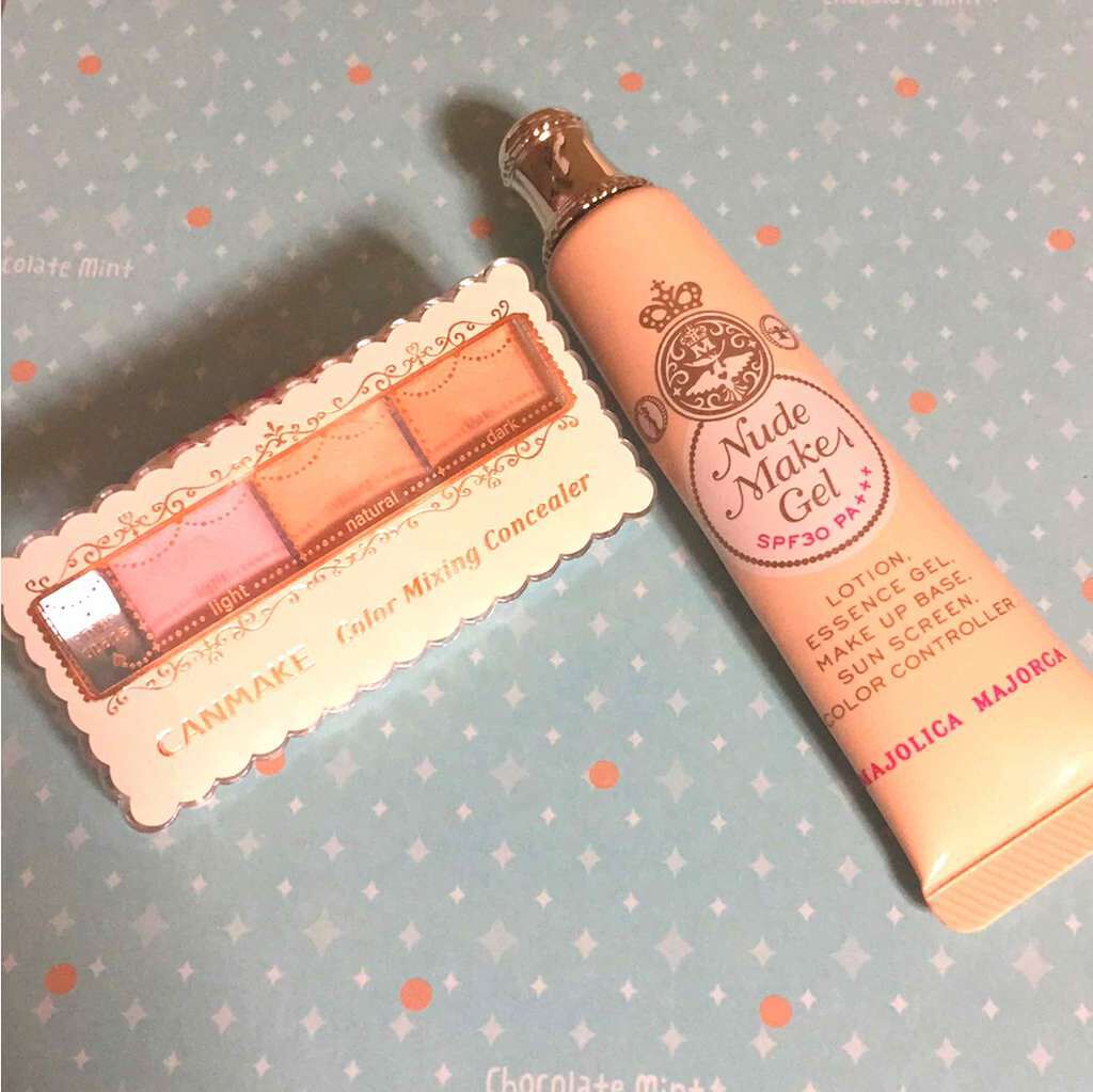 カラーミキシングコンシーラー/キャンメイク/パレットコンシーラーを使ったクチコミ(1枚目)