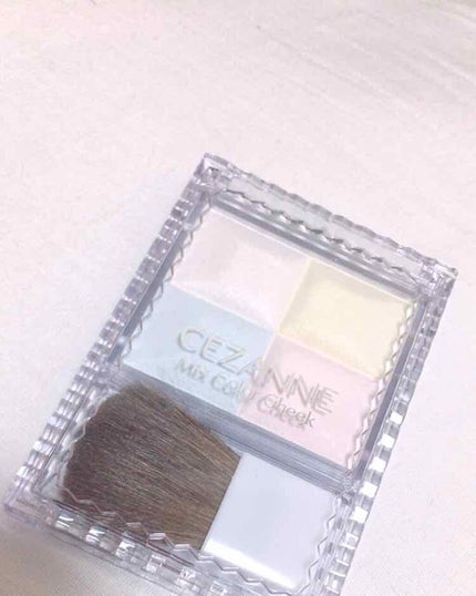 ミックスカラーチーク/CEZANNE/パウダーチークを使ったクチコミ(1枚目)