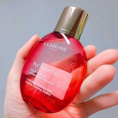 フィックス メイクアップ/CLARINS/ミスト状化粧水を使ったクチコミ（1枚目）