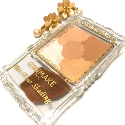 マットフルールシェーディング 01 ナチュラルブラウン/キャンメイク/シェーディングを使ったクチコミ(1枚目)