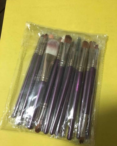 hizuki on LIPS 「楽天で購入した筆セットが届いたー♪500円でこのボリュームやば..」（1枚目）