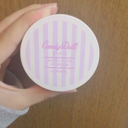 キャンディドール ホワイトピュアパウダー<ノーマル>/CandyDoll/ルースパウダーを使ったクチコミ(1枚目)