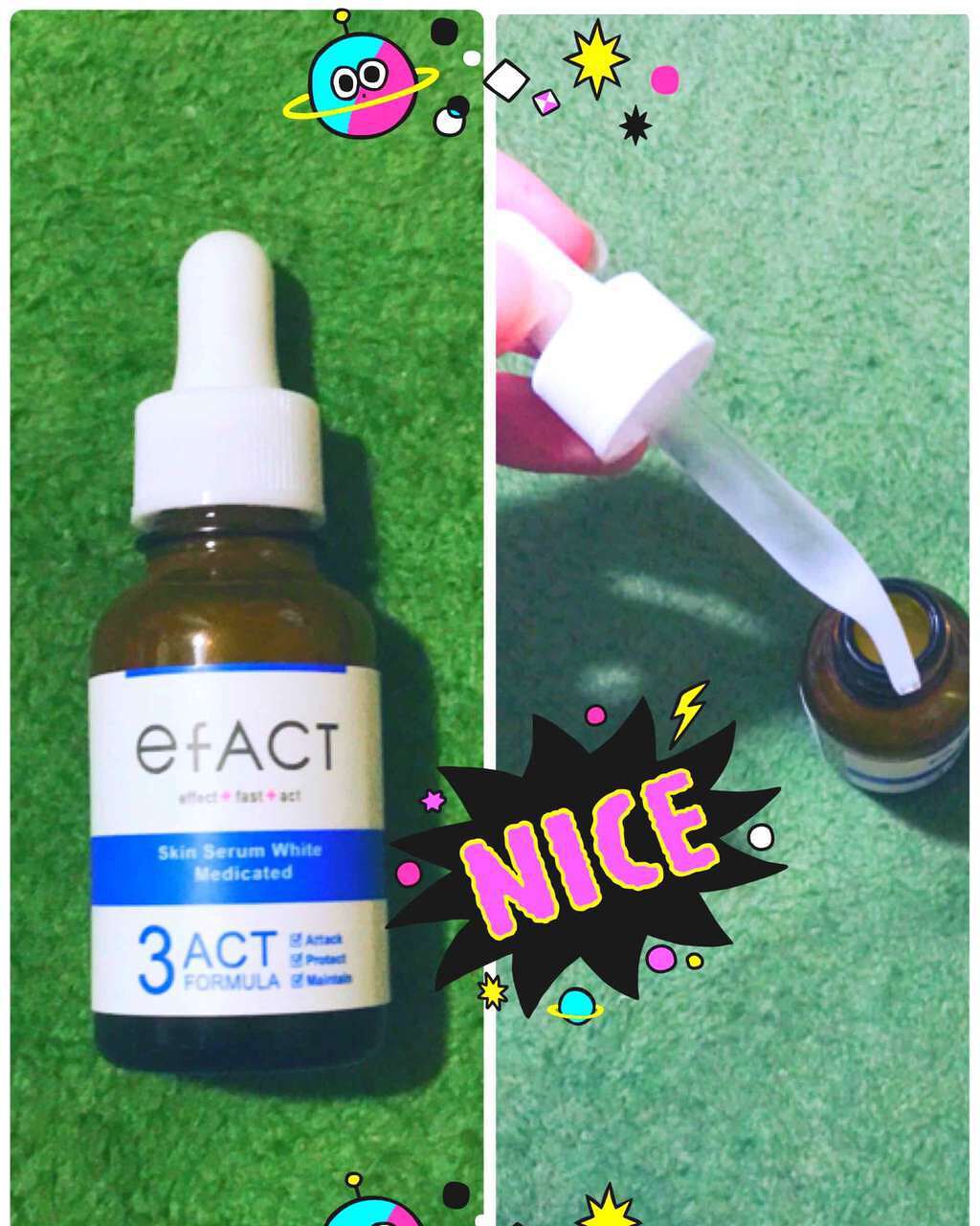 スキンセラム ホワイト/エファクト/美容液を使ったクチコミ（3枚目）