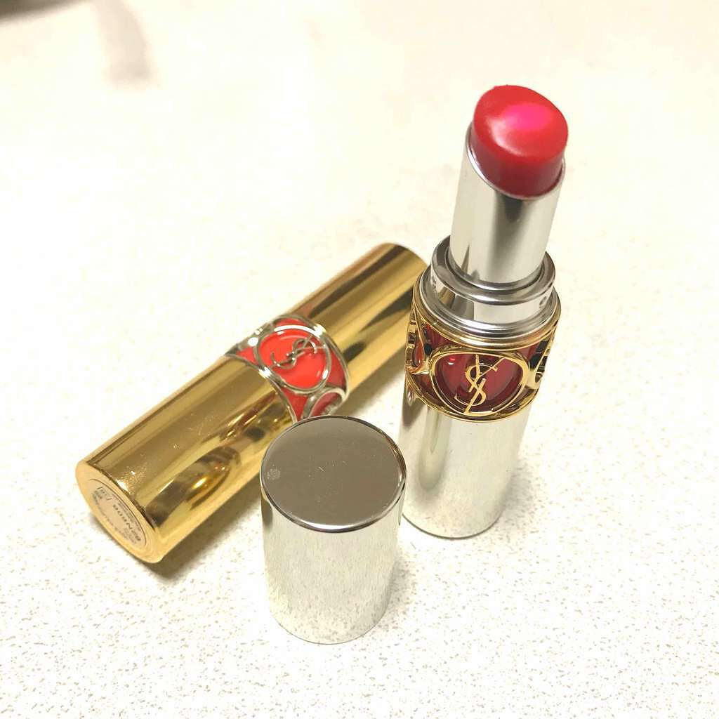 ヴォリュプテ ティントインバーム/YVES SAINT LAURENT BEAUTE/口紅を使ったクチコミ(1枚目)
