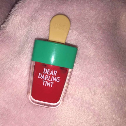 ディアダーリン ウォータージェルティント (アイスティント)/ETUDE/口紅を使ったクチコミ(1枚目)