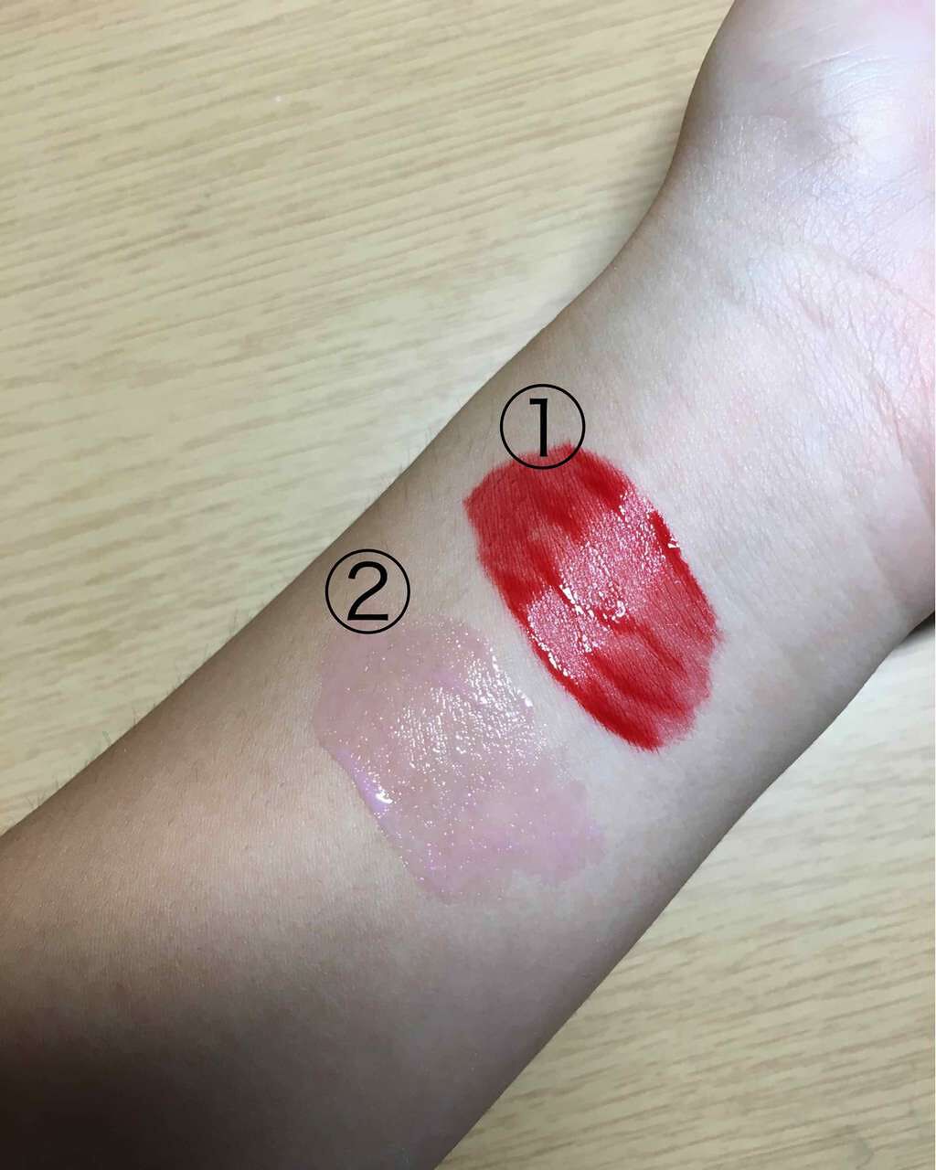 ディアダーリン ウォータージェルティント/ETUDE/リップティントを使ったクチコミ（2枚目）