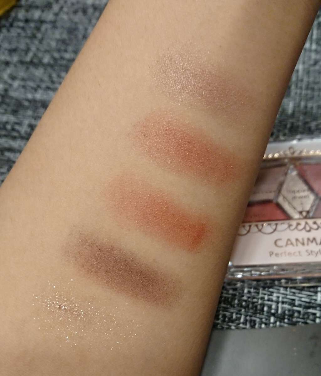 【旧品】パーフェクトスタイリストアイズ/キャンメイク/アイシャドウパレットを使ったクチコミ（3枚目）