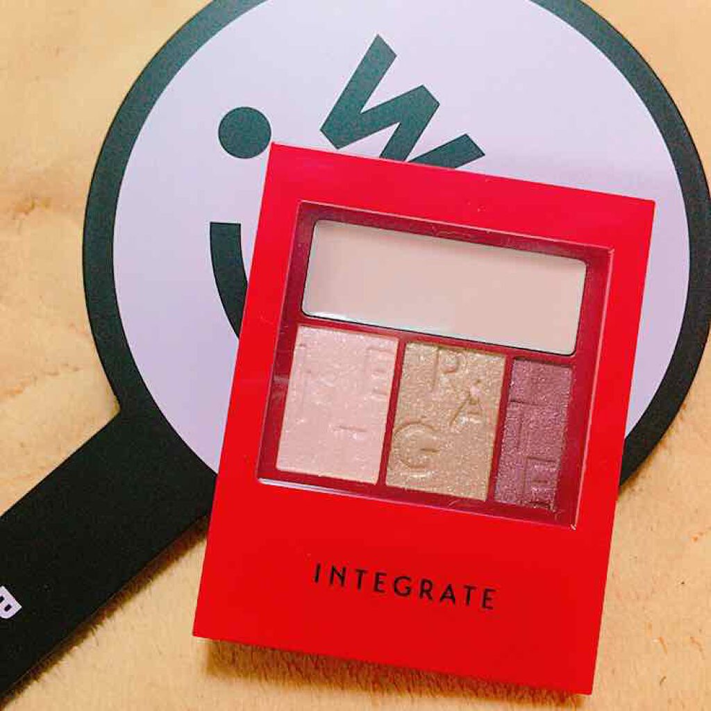 アクセントカラーアイズ CC/インテグレート/アイシャドウパレットを使ったクチコミ(1枚目)