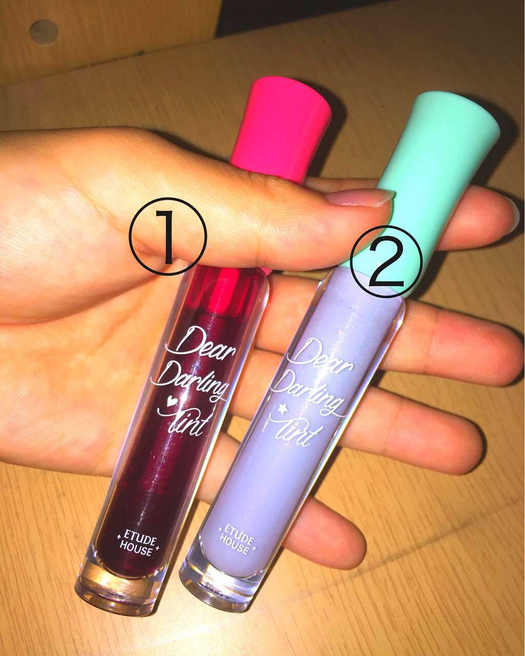 ディアダーリン ウォータージェルティント/ETUDE/リップティントを使ったクチコミ（1枚目）