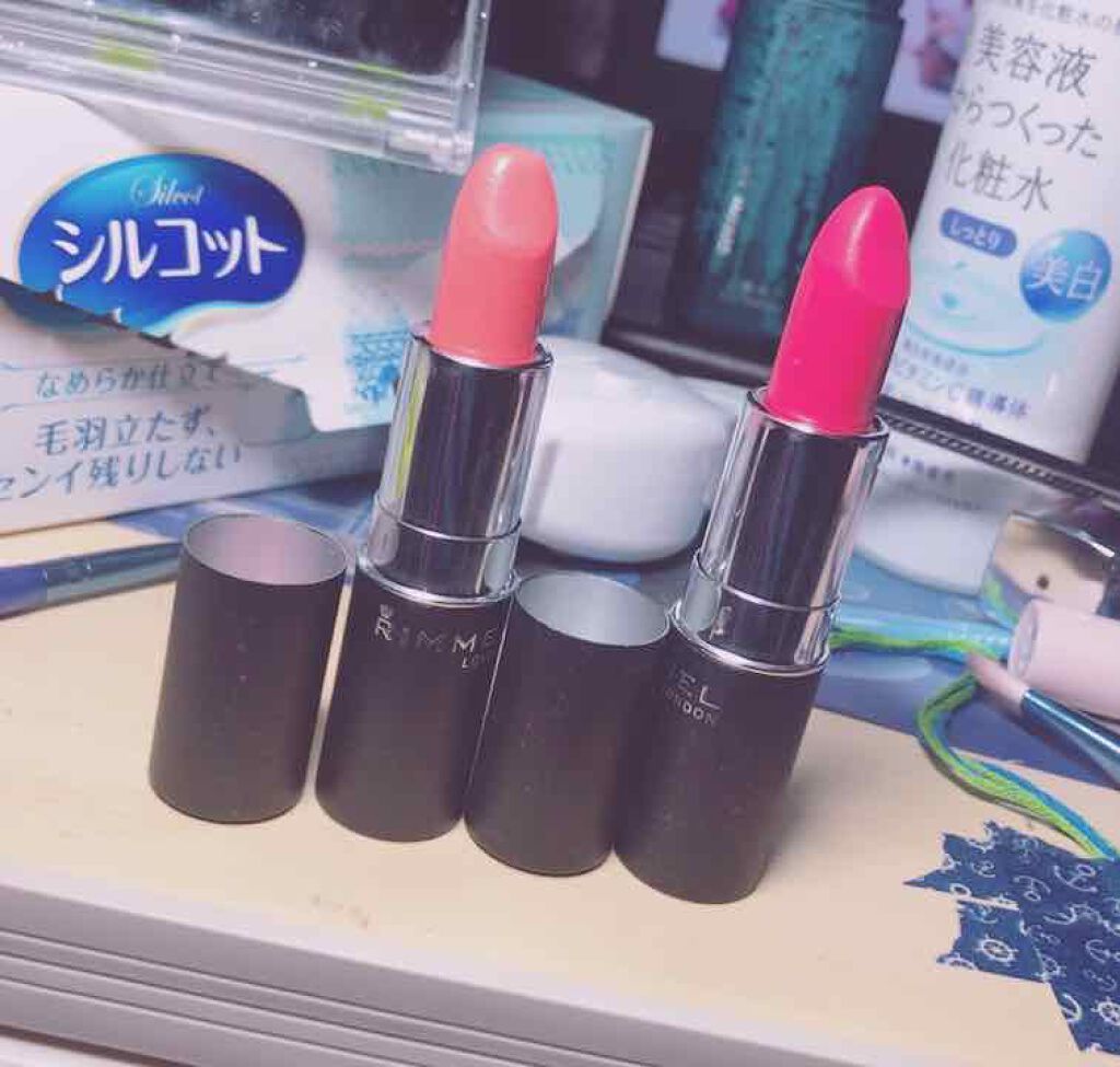 マシュマロルック リップスティック/リンメル ロンドン/口紅を使ったクチコミ（1枚目）