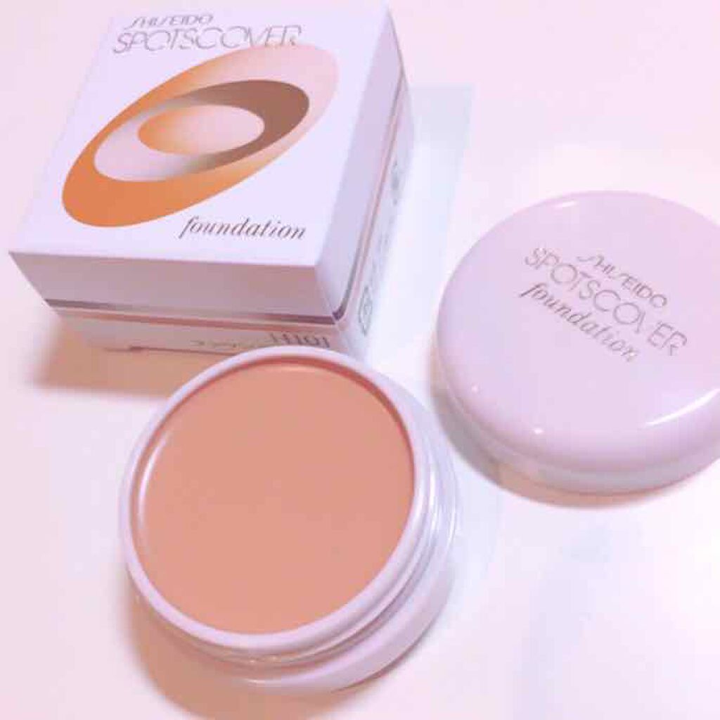 スポッツカバー ファウンデイション/SHISEIDO/クリームコンシーラーを使ったクチコミ(1枚目)