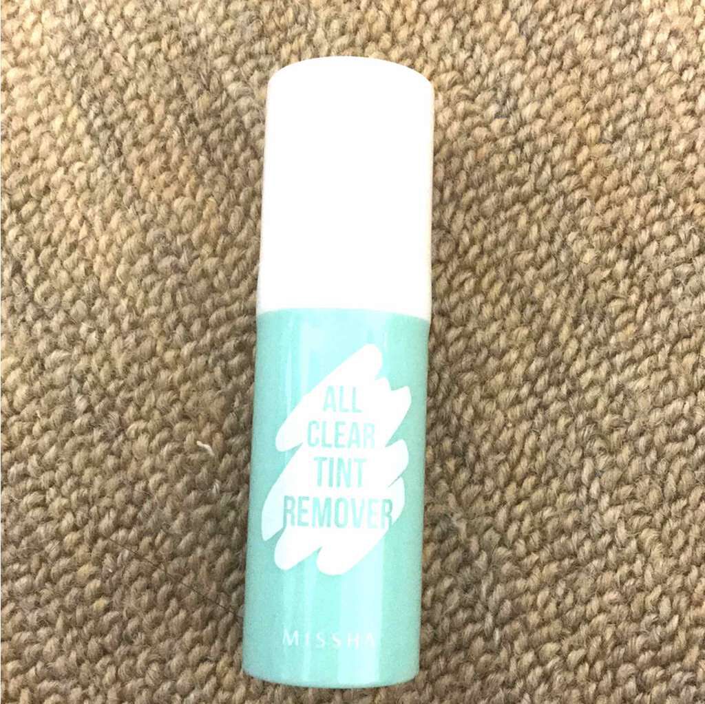 MISSHA オールクリア ティントリムーバーのクチコミ「ミシャのオールクリアティントリムーバーです。
色が残ったティントを綺麗に落としてくれます。
完.....」（1枚目）