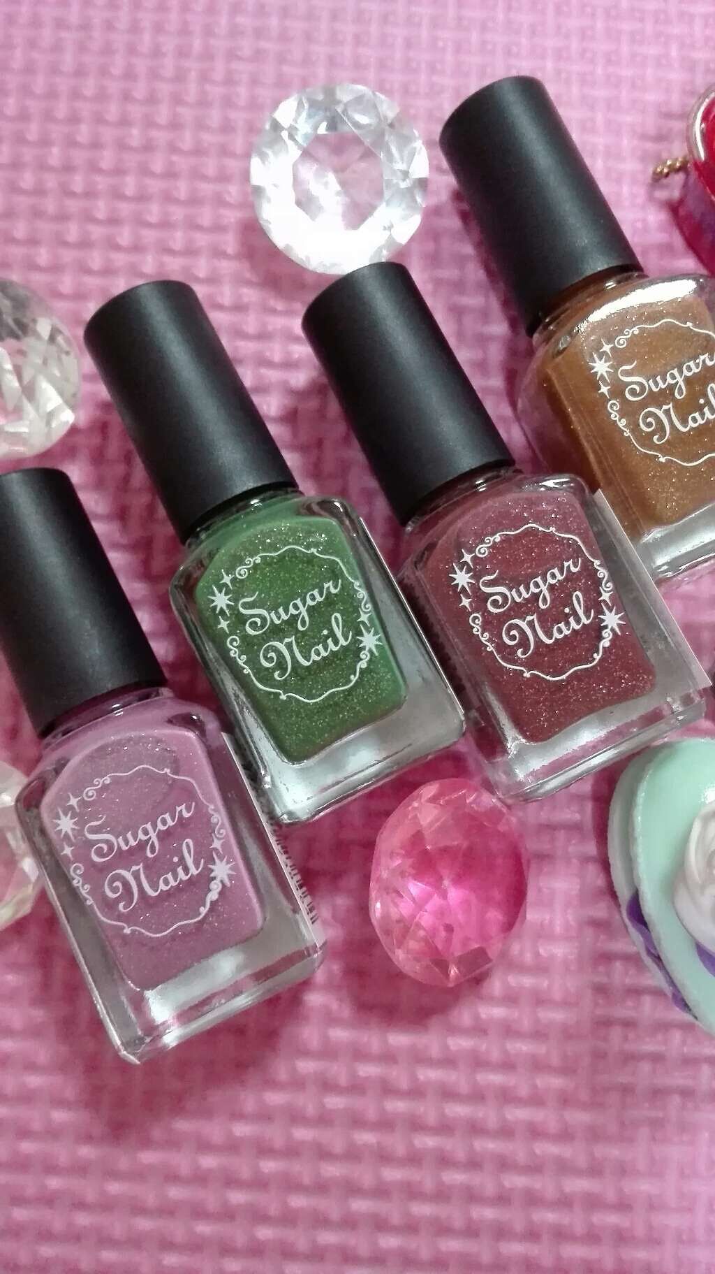 シュガーネイル3/キャンドゥ/マニキュアを使ったクチコミ（2枚目）