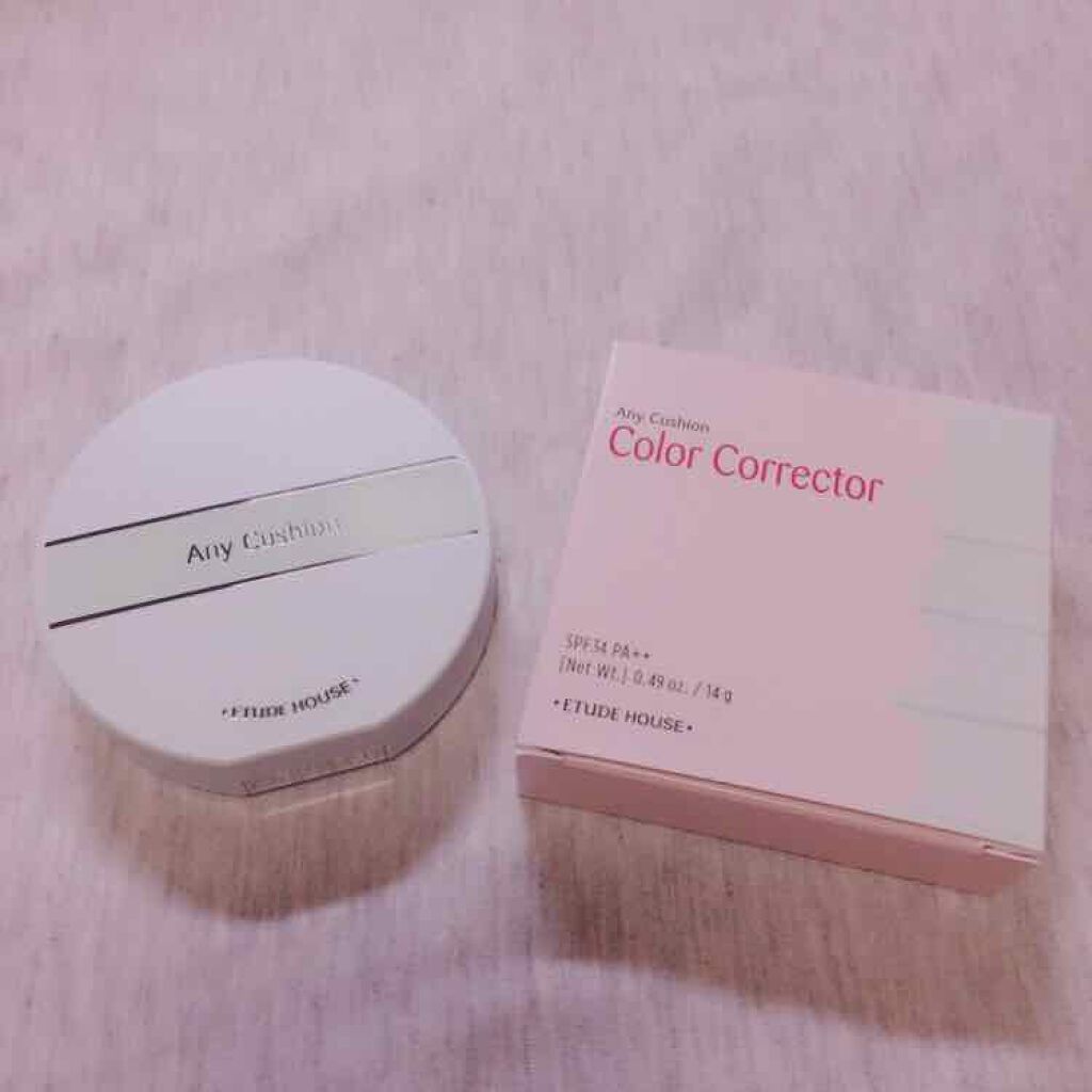 エニークッション カラーコレクター/ETUDE/化粧下地を使ったクチコミ(1枚目)