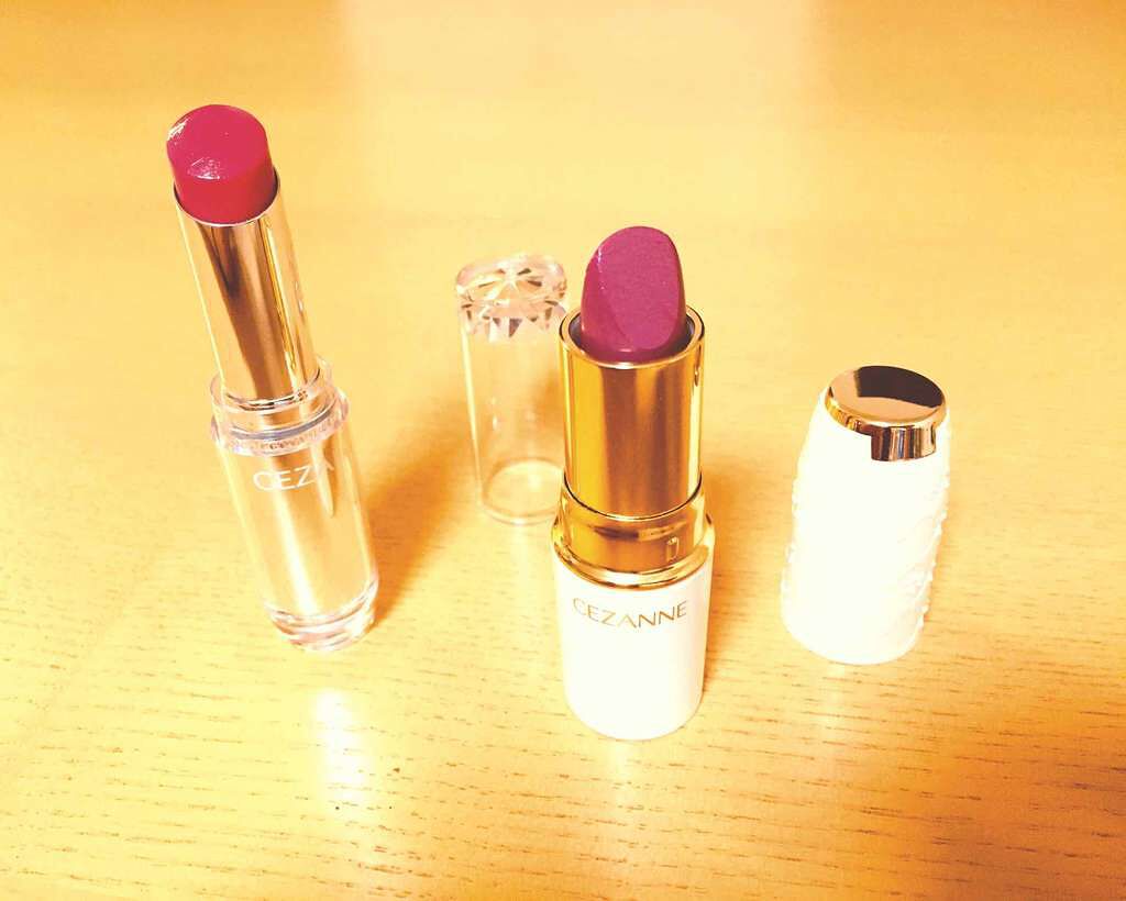 ラスティンググロスリップ/CEZANNE/口紅を使ったクチコミ(1枚目)