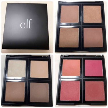 コントゥアパレット(4シェード)/e.l.f. Cosmetics/プレストパウダーを使ったクチコミ（1枚目）