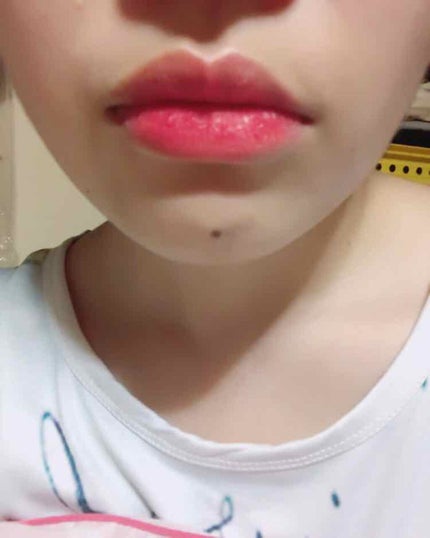 ディアダーリン ウォータージェルティント (アイスティント)/ETUDE/口紅を使ったクチコミ(3枚目)