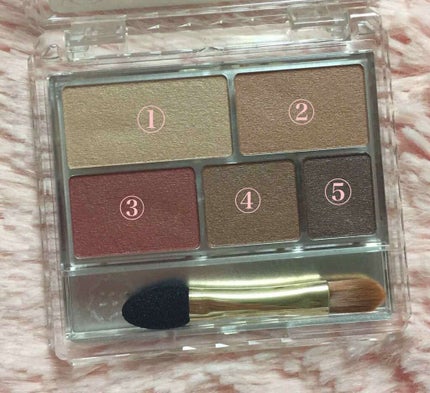 パーフェクトマルチアイズ/キャンメイク/アイシャドウパレットを使ったクチコミ(2枚目)