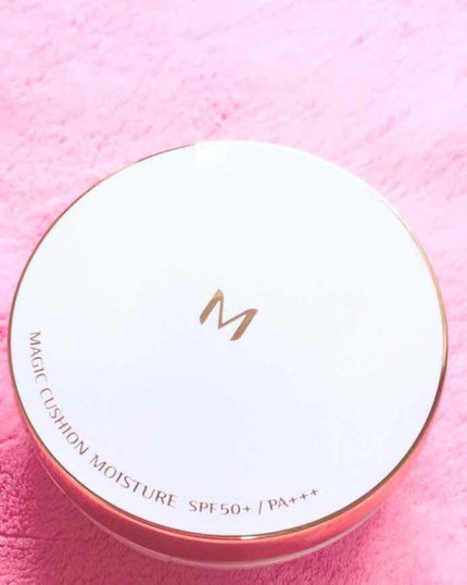 M クッション ファンデーション(モイスチャー)/MISSHA/クッションファンデーションを使ったクチコミ(1枚目)