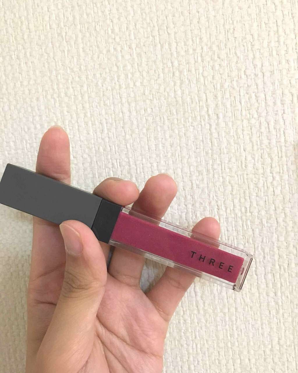 シマリング リップジャム/THREE/リップグロスを使ったクチコミ(1枚目)