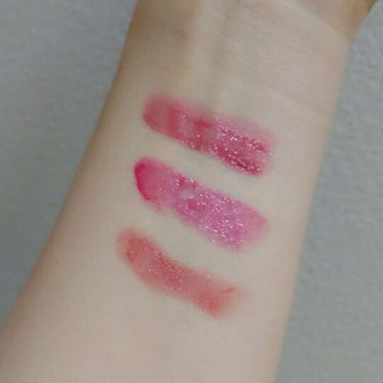 ラスティンググロスリップ/CEZANNE/口紅を使ったクチコミ(3枚目)