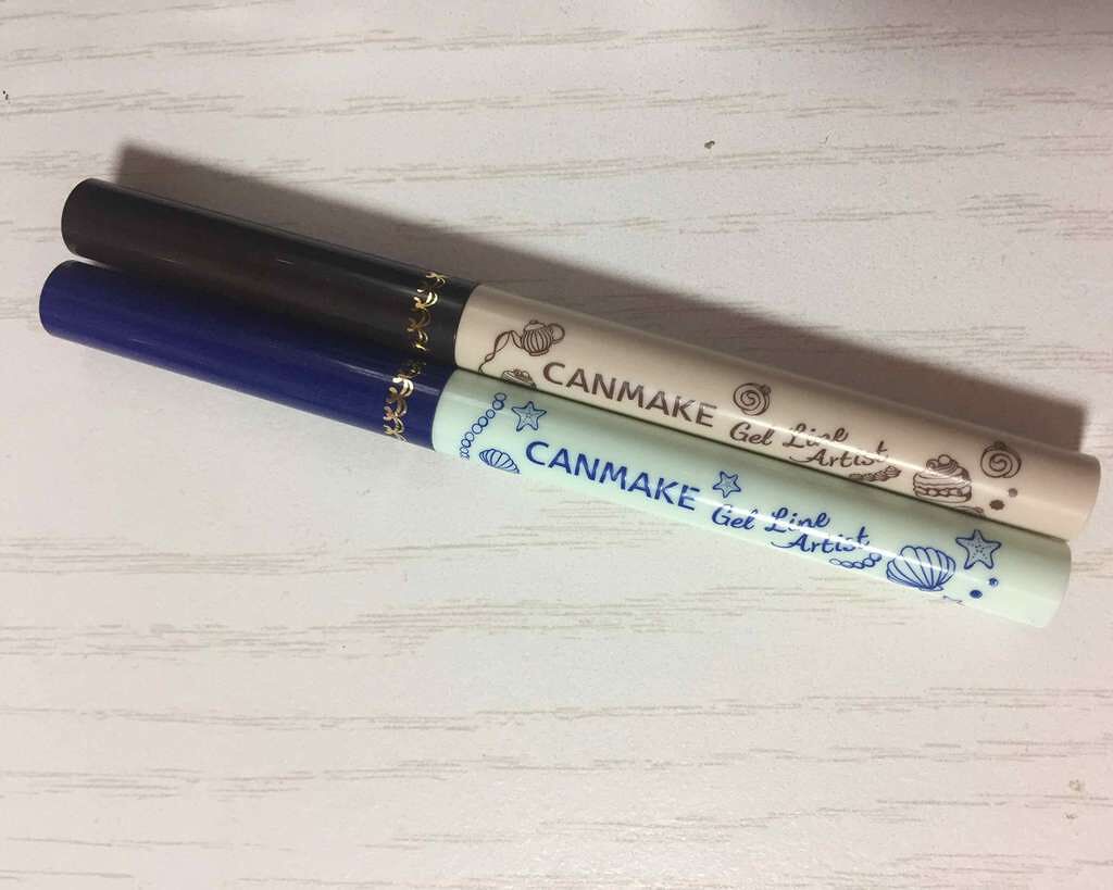 ジェルラインアーティスト/キャンメイク/ジェルアイライナーを使ったクチコミ(1枚目)