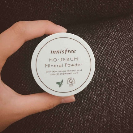 ノーセバム ミネラルパウダー/innisfree/ルースパウダーを使ったクチコミ(1枚目)