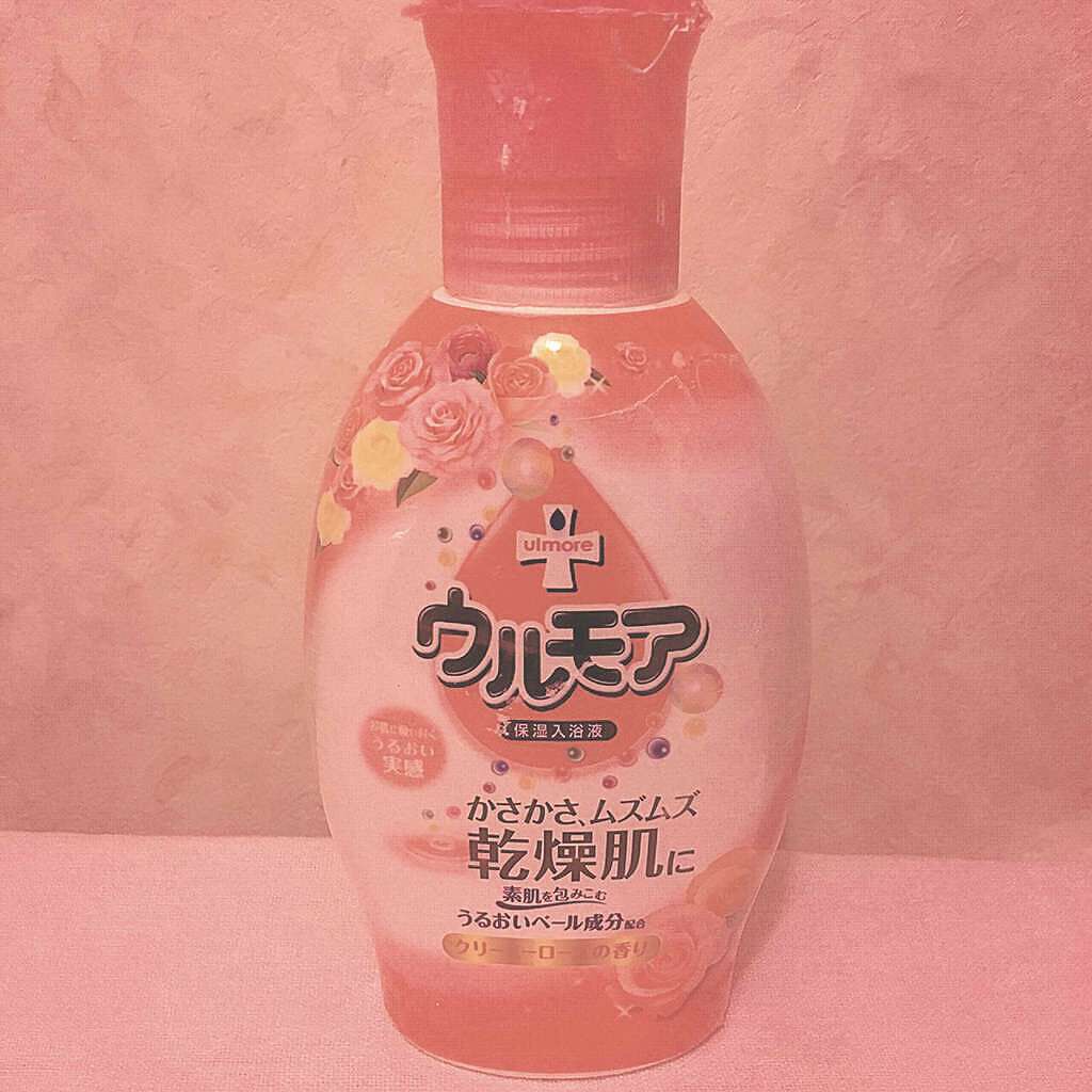 保湿入浴液 ウルモア クリーミーローズの香り/ウルモア/保湿系入浴剤を使ったクチコミ(1枚目)